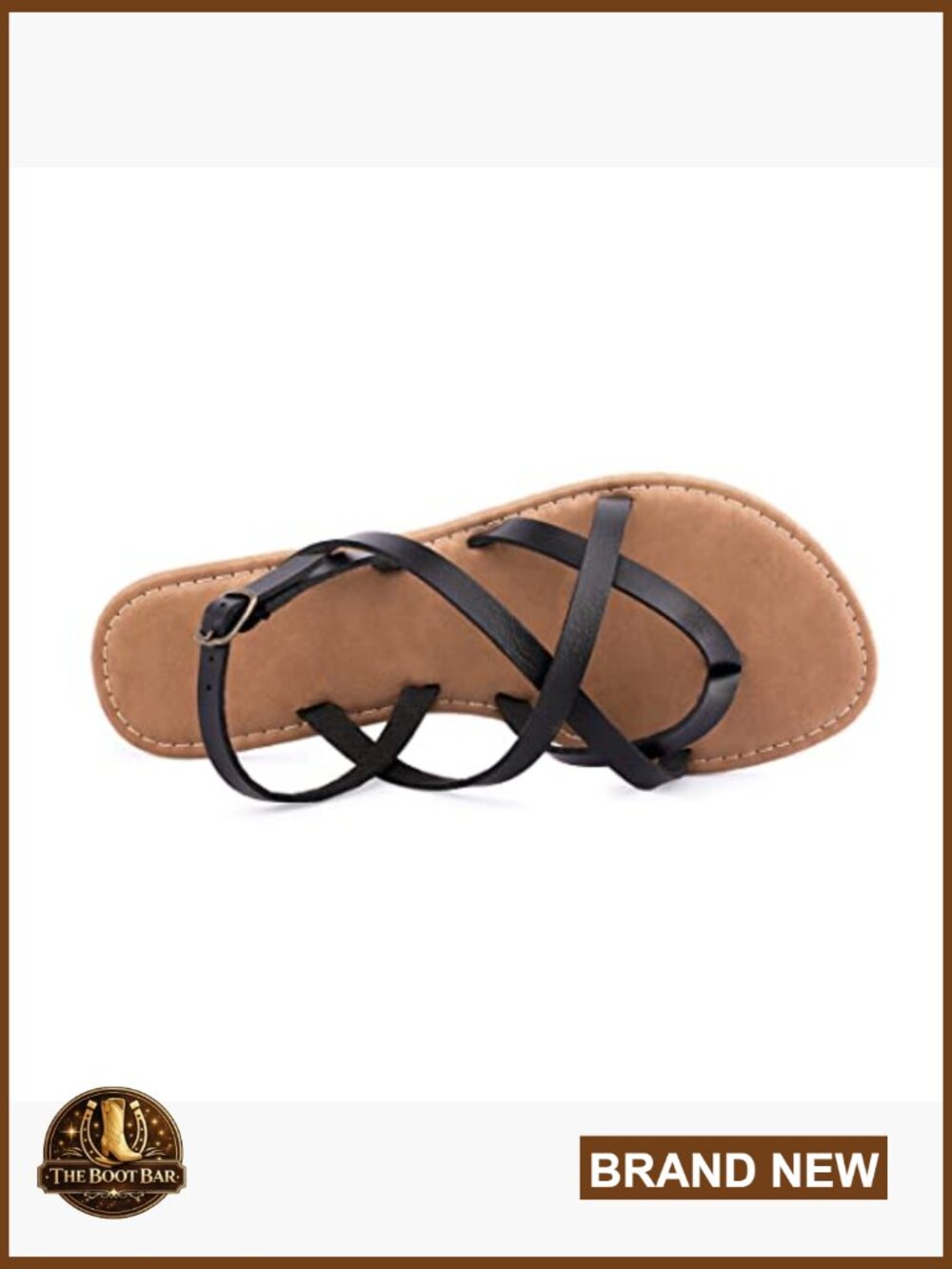 Women's Gladiator Flat Sandals Fisherman Strappy Sandals - Picture 3 of 7